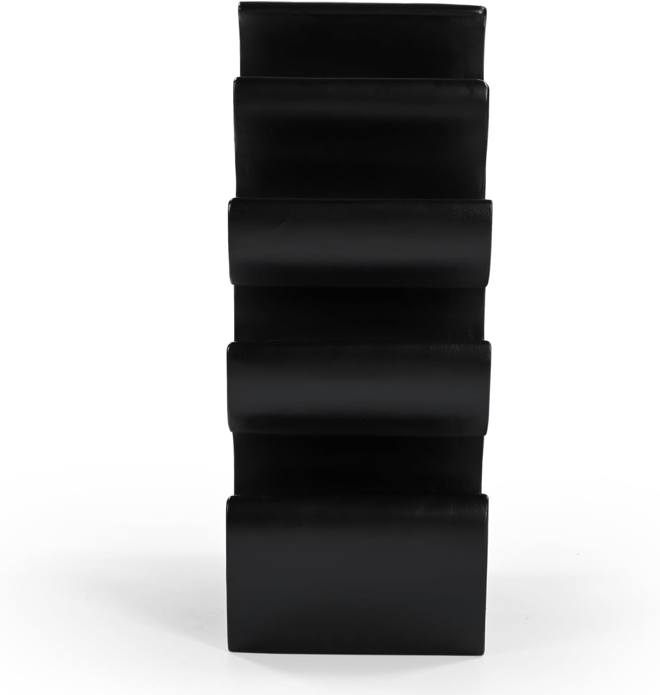 Abstract Elegance Black Wine Rack – Modern Wine Storage