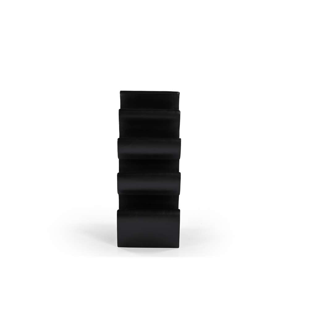 Abstract Elegance Black Wine Rack – Modern Wine Storage