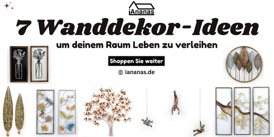 7 Wanddekor-Ideen, um deinem Raum Leben zu verleihen