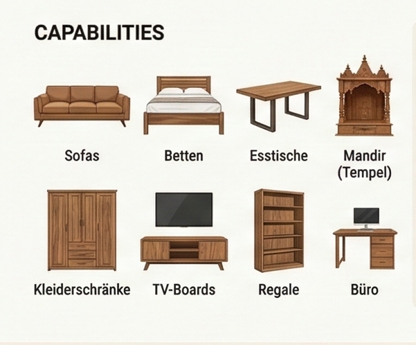 Maßgefertigte Möbel aus Indien – Warum Custom Furniture Ihr Zuhause verändert iAnanas