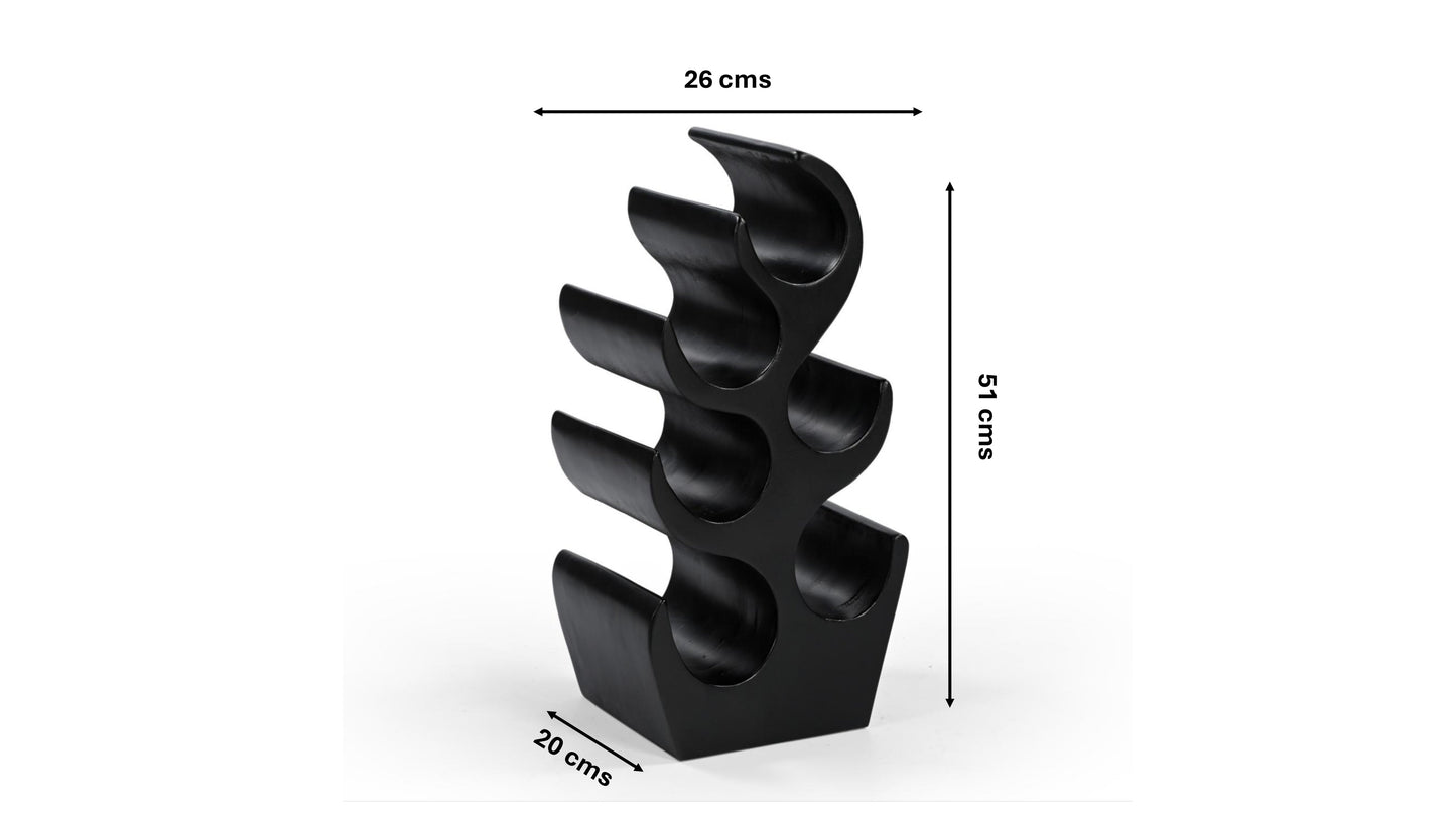 Weinregal modern – Designer Flaschenhalter Abstract Elegance iAnanas