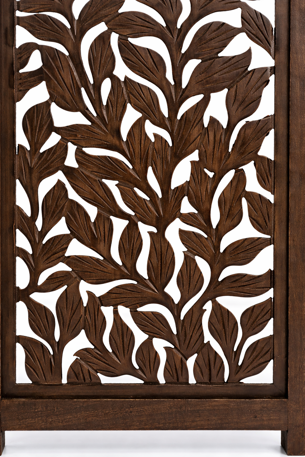 Hundegitter aus Holz – Freistehendes faltbares Haustiergitter iAnanas