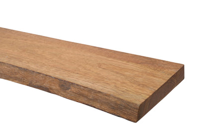 Rustic Floating Wooden Wall Shelf – Solid Wood with Industrial Brackets, Set of 3 Marudhara