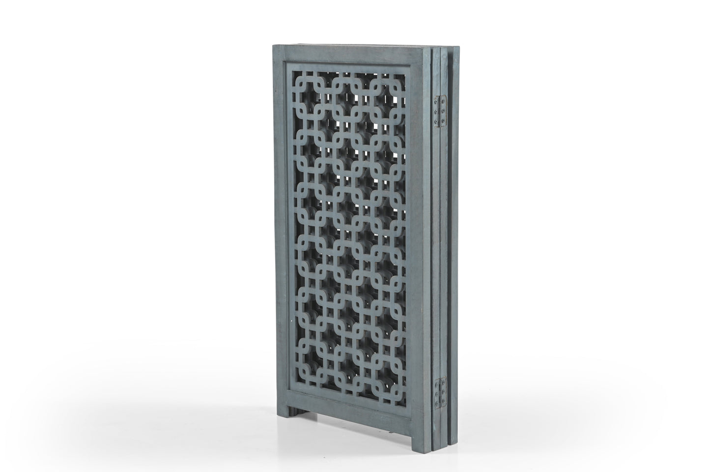 Hundegitter aus Holz – Freistehendes faltbares Haustiergitter iAnanas