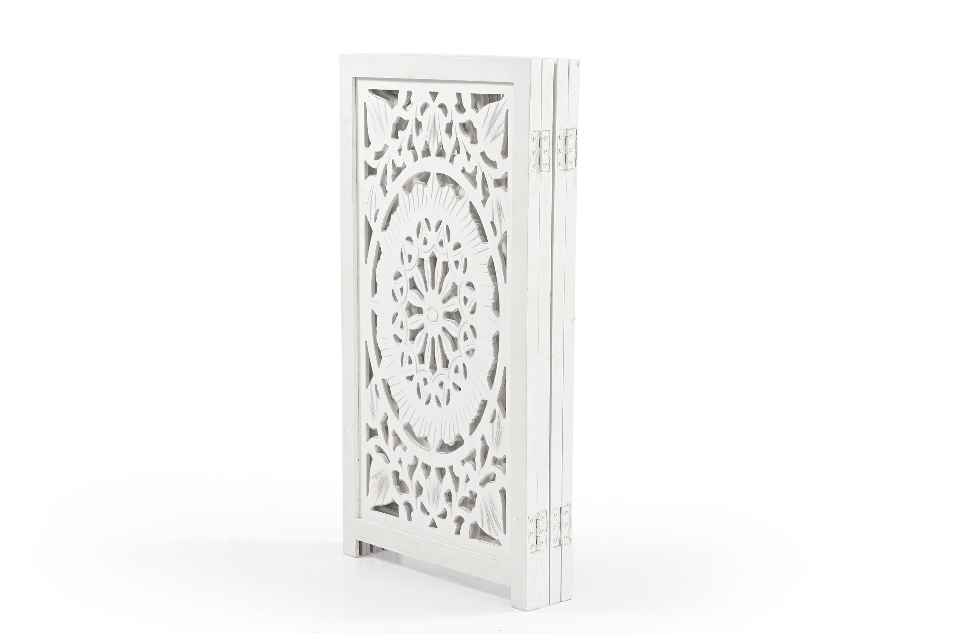 Hundegitter aus Holz – Freistehendes faltbares Haustiergitter iAnanas