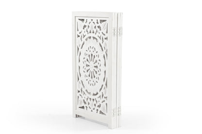 Hundegitter aus Holz – Freistehendes faltbares Haustiergitter iAnanas