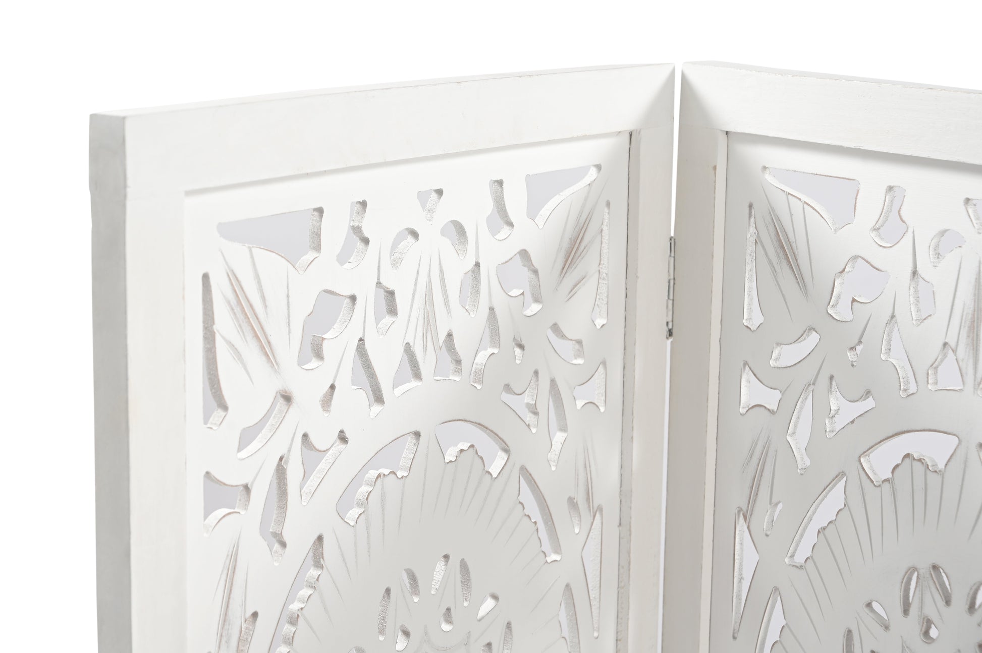 Hundegitter aus Holz – Freistehendes faltbares Haustiergitter iAnanas